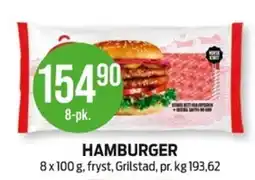 Kiwi Hamburger tilbud