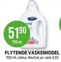 Kiwi Neutral flytende vaskemiddel tilbud
