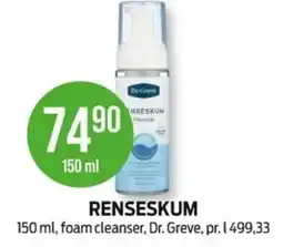 Kiwi Dr. Greve renseskum tilbud