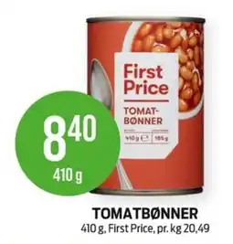 Kiwi First Price Tomatbønner tilbud