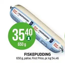 Kiwi First Price Fiskepudding tilbud