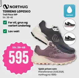 Sport Outlet Northug terreng løpesko trail pace wp tilbud