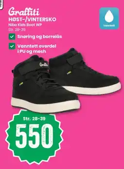 Sport Outlet Graffiti Høst-/vintersko tilbud