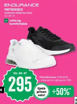 Sport Outlet Endurance fritidssko tilbud