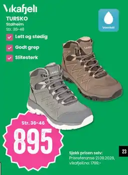 Sport Outlet Vikafjell Tursko tilbud