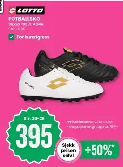 Sport Outlet Lotto Fotballsko Stadio 705 Jr. AGMR tilbud