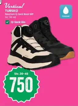 Sport Outlet Vertical Tursko Rasmon Q-lock Boot WP tilbud