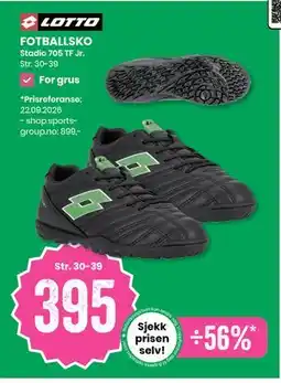 Sport Outlet LOTTO FOTBALLSKO tilbud