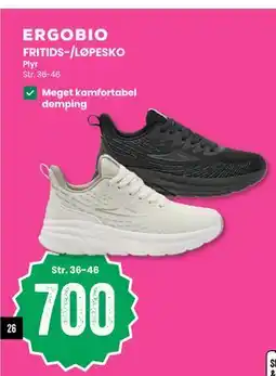 Sport Outlet ERGOBIO FRITIDS-/LØPESKO tilbud