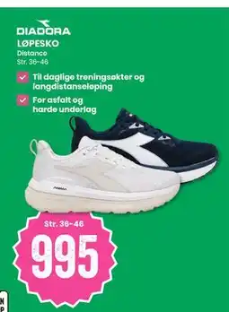 Sport Outlet DIADORA LØPESKO tilbud