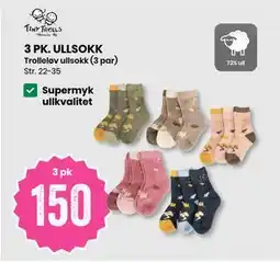 Sport Outlet 3 PK. ULLSOKK tilbud
