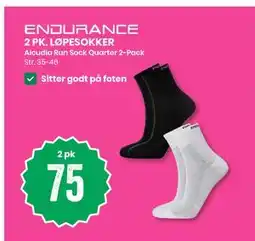 Sport Outlet ENDURANCE 2 PK. LØPESOKKER tilbud