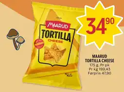 Coop Prix Maarud tortilla cheese tilbud