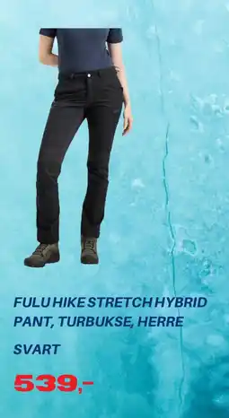 XXL Sport Fulu Hike stretch hybrid pant, turbukse, herre tilbud