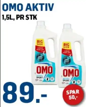 Price Lagerbutikk Omo aktiv tilbud