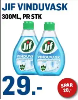 Price Lagerbutikk Jif vinduvask tilbud