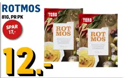 Price Lagerbutikk Toro rot mos tilbud