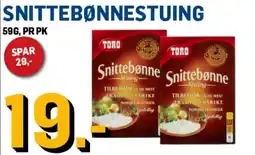 Price Lagerbutikk Toro Snittebønne Stuing tilbud