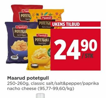 Meny Maarud potetgull tilbud