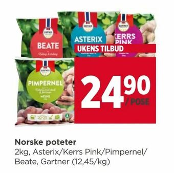 Meny Norske poteter tilbud