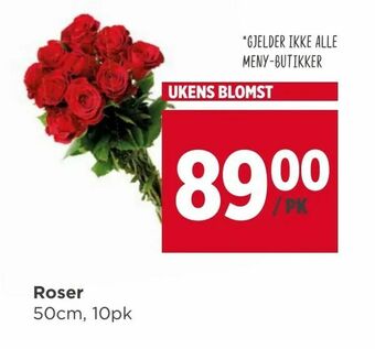 Meny Roser tilbud