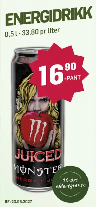 Monster Energy + Juice