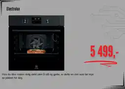 Skousen Electrolux ovn tilbud