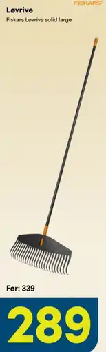 Maxbo Fiskars Løvrive solid large tilbud