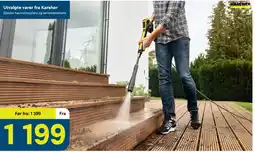 Maxbo Karcher høytrykksplyler og terrassevaskere tilbud