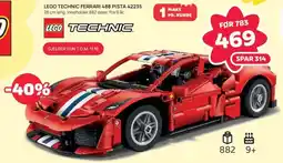 Extra Leker Lego Technic Ferrari 488 Pista 42235 tilbud