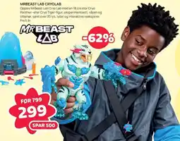 Extra Leker Mrbeast lab cryolab tilbud