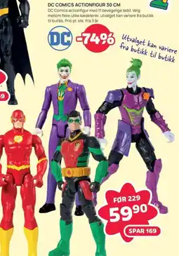 Extra Leker DC Comics Actionfigur tilbud
