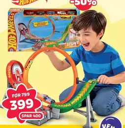 Extra Leker Hot Wheels Stunt Tracks tilbud