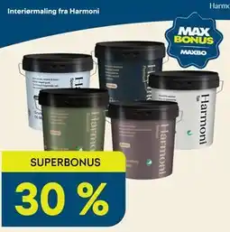 Maxbo Interiørmaling fra Harmoni tilbud