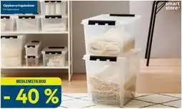 Maxbo Oppbevaringsbokser tilbud