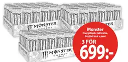 MaxiMat Charlottenberg Monster energidryck tilbud