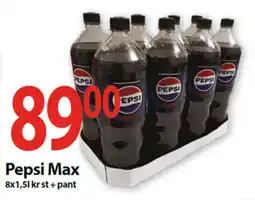 MaxiMat Charlottenberg Pepsi Max tilbud