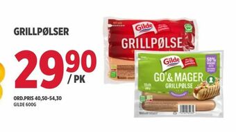 Jacobs Grillpølser tilbud