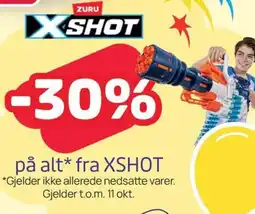 Extra Leker På alt fra Xshot tilbud