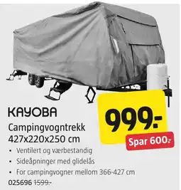Jula Kayoba campingvogntrekk tilbud