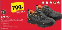 Jula Pro Workwear Vernesko med hurtigsnøring S1P tilbud