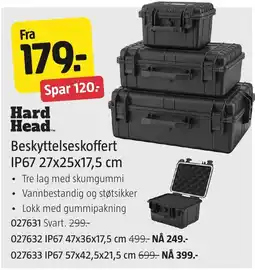 Jula Hard Head Beskyttelseskoffert tilbud
