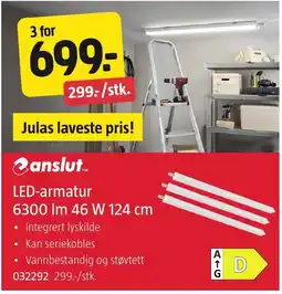 Jula anslut LED-armatur tilbud