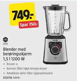 Jula OBH Blender med berøringsskjerm tilbud