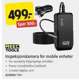 Jula Inspeksjonskamera for mobile enheter tilbud