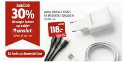 Jula Utvalgte ladere og kabler tilbud