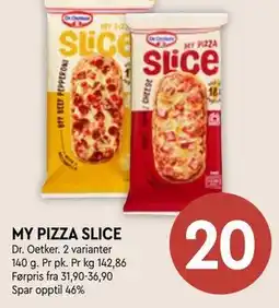 Coop Mega MY PIZZA SLICE tilbud