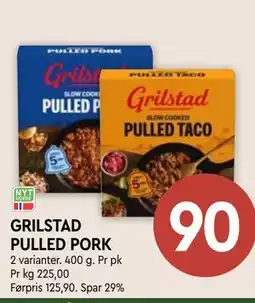 Coop Mega GRILSTAD PULLED PORK tilbud