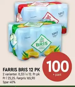 Coop Mega FARRIS BRIS 12 PK tilbud