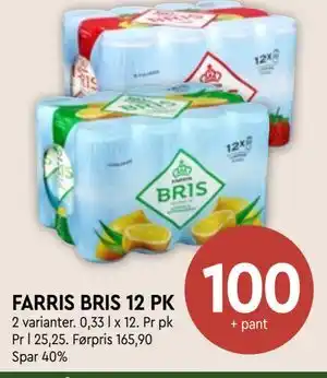 Coop Mega FARRIS BRIS 12 PK tilbud